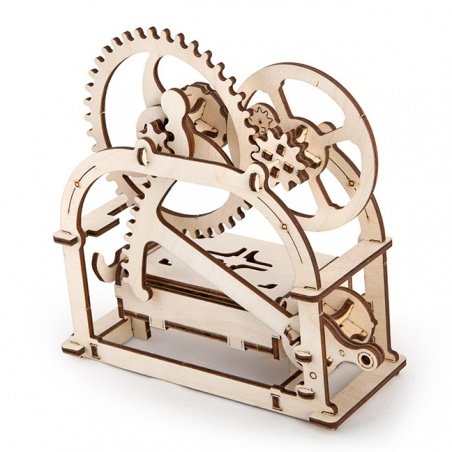Mechanical Casket Case - mechanical model for assembly - veneer