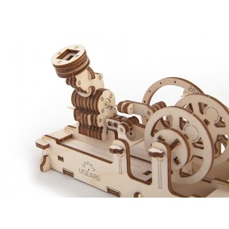 Pneumatic Motor - Steam Machine - Mechanical model for folding Pneumatic Motor - Steam Machine - Mechanical model for folding