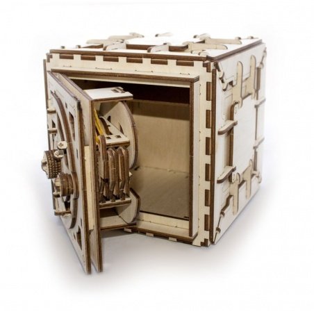 Safe - mechanical model for folding - veneer - 179 elements - Safe - mechanical model for folding - veneer - 179 elements -