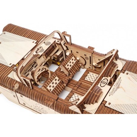 Dream Cabriolet VM-05 - mechanical model for folding - veneer - Dream Cabriolet VM-05 - mechanical model for folding - veneer -