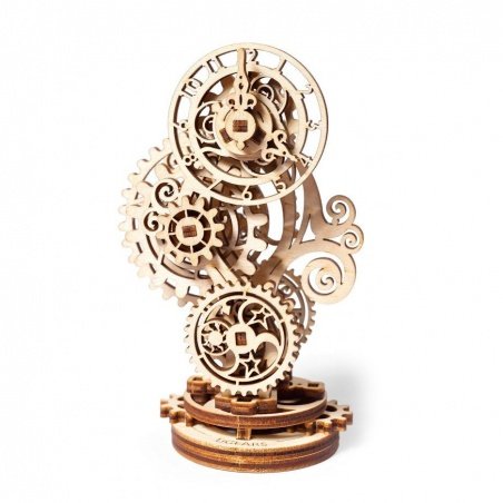 Clock - mechanical model for assembly - veneer - 43 elements -