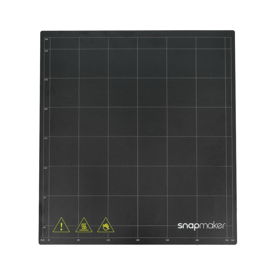 Double-sided spring steel plate - for Snapmaker 2.0 A350 printers - textured