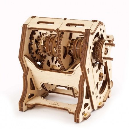 Gearbox - STEAM LAB - mechanical model for folding - veneer - Gearbox - STEAM LAB - mechanical model for folding - veneer -