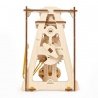 Pendulum - STEAM LAB - mechanical model for folding - veneer - Pendulum - STEAM LAB - mechanical model for folding - veneer - - zdjęcie 4