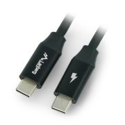 USB C - USB C 2.0 cable Lanberg black premium QC
