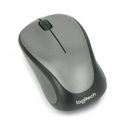 Wireless optical mouse Logitech M235 - black-silver
