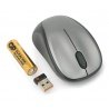 Wireless optical mouse Logitech M235 - black-silver - zdjęcie 3