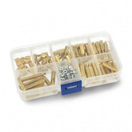 Standoff screw nut set in box - Set C Standoff screw nut set in box - Set C