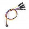 Flexible Qwiic Female Cable with 4-pin plug - 15cm - SparkFun - zdjęcie 1