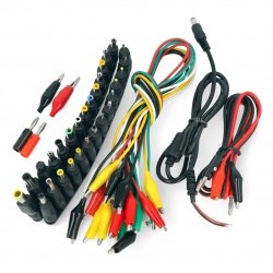 Zestaw 45 złącz i przewodów zasilających