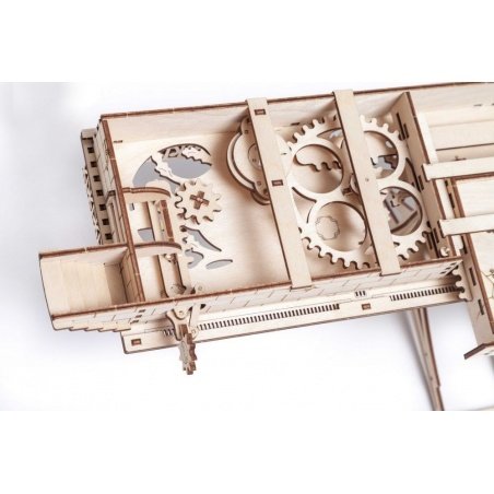 Platform - mechanical model for folding - veneer - 196 elements Platform - mechanical model for folding - veneer - 196 elements