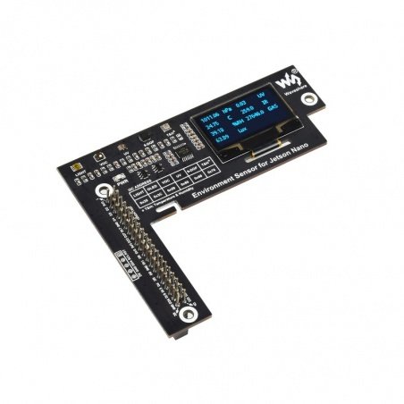 Environment Sensors Module for Jetson Nano, I2C with 1.3'' OLED Environment Sensors Module for Jetson Nano, I2C with 1.3'' OLED