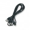 Kabel USB 3w1 microUSB, USB typu C, Lightning 100 cm - zdjęcie 1