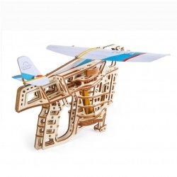 Aircraft launcher - mechanical model for assembly - veneer -