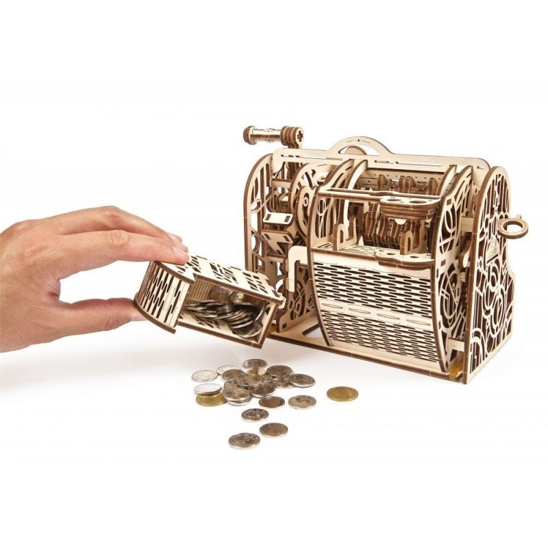 Cash register - mechanical model for assembly - veneer - 405