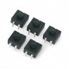 Bistable switch with a circular nozzle PB-12A - 30V/1A - 5pcs. - zdjęcie 1