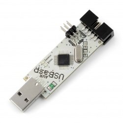 Programmer AVR compatible with USBasp ISP + IDC tape - white