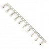 Female pin for case raster 2.5mm  - 10pcs