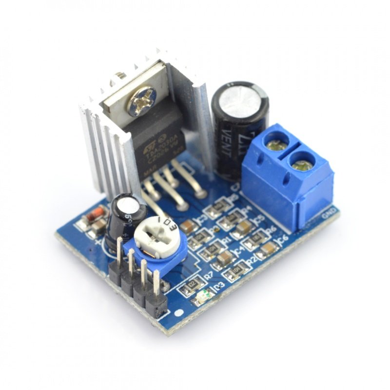 TDA2030A Electronic Audio Power Amplifier Board Mono 18W DC 9-24V DIY Kit P1US 