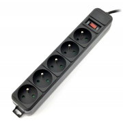 Power Strip Akyga AK-SP-05A black - 5 sockets -