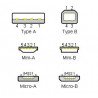 Mini USB type A - SMD connector - zdjęcie 2