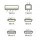 Connector mini-USB type A - SMD Connector mini-USB type A - SMD