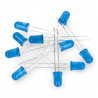 LED blue milky - 1000pcs