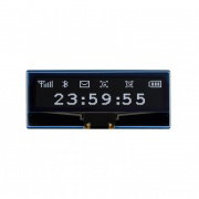 2.23'' 128x32px OLED display - SPI/I2C - black/white - for Raspberry Pi Pico - Waveshare 19750