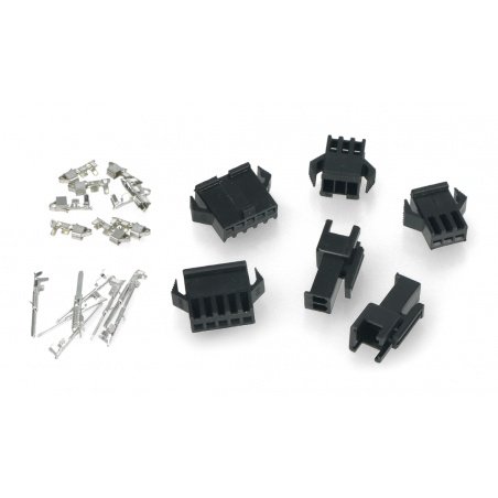 JST 2.5 SM 10-Pin Male Female connector housing Plug with Crimp terminal 10 sets