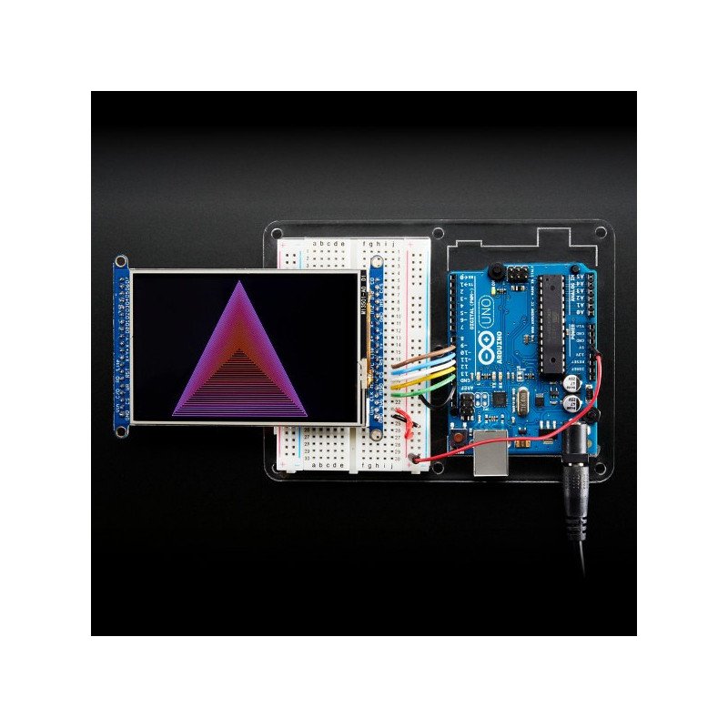 Touch screen Adafruit LCD display 3,5'' 320x480px + microSD