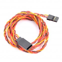Extension cord for servos 100 cm - twisted