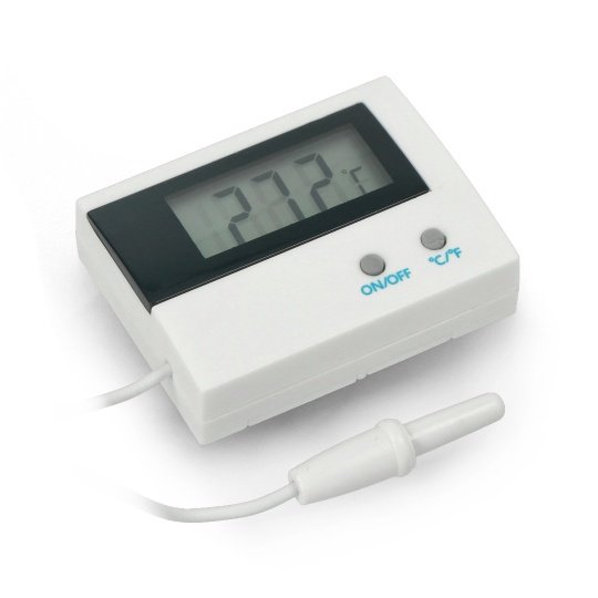 Waterproof Digital Thermometer with Display - DFRobot