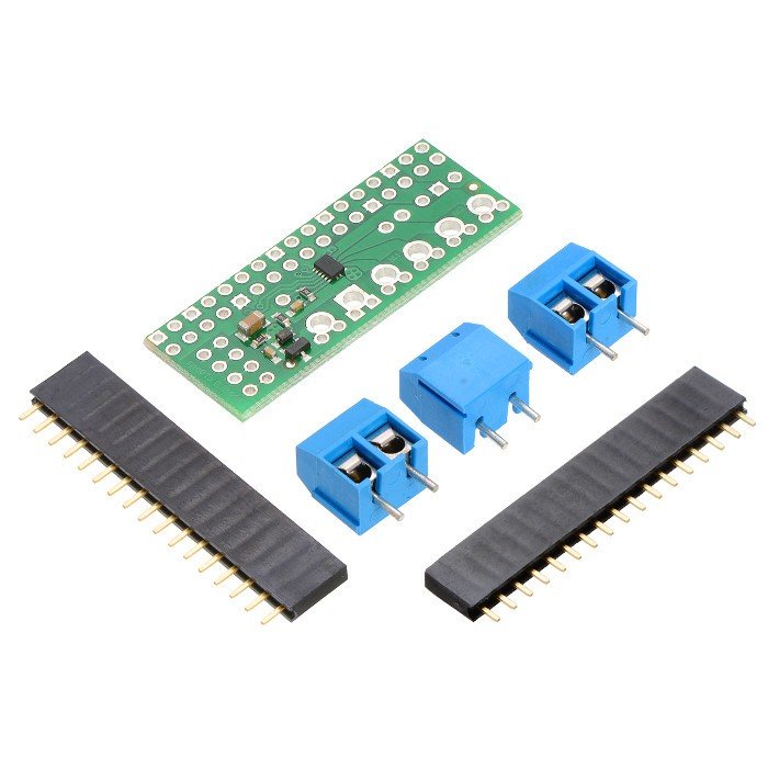 DRV8835 - two-channel 11V/1.2A motor controller - overlay