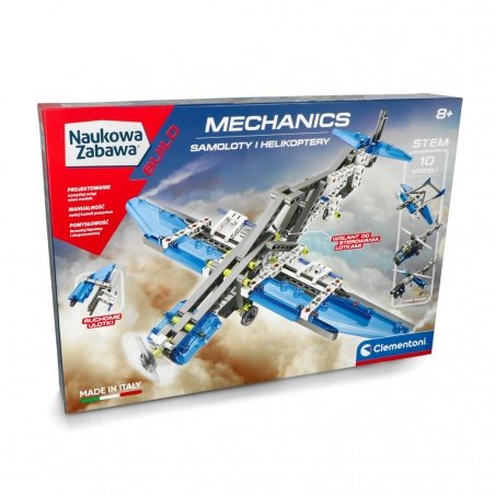 Mini Mechanic Construction Set Gift In A Tin Aeroplane Helicopter 4x4 