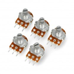 Rotary potentiometer 501Ohm...
