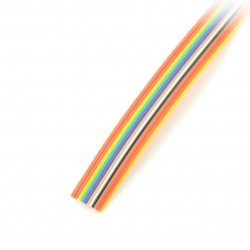 15Pcs 2.54mm Pitch 2x7 Pin 14 Pin 14 Wire IDC Flat Ribbon Cable Length 60CM