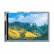 Resistive touch screen LCD IPS Display 3,5'' 480x320px - SPI - 65K RGB - for Raspberry Pi Pico - Waveshare 19907