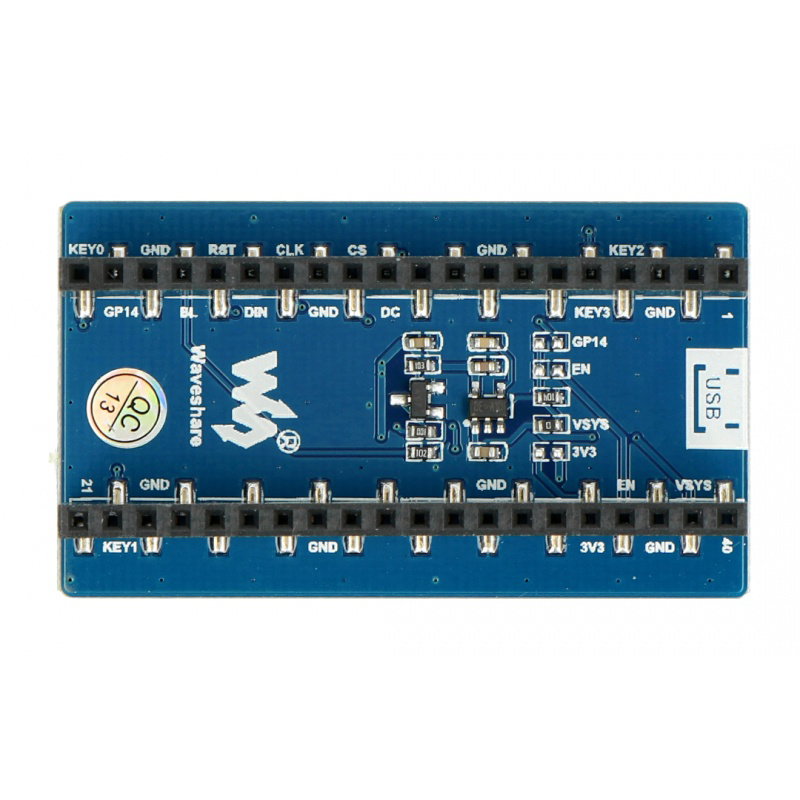 Projet DIY Open Source Pico-CAN Bus Waveshare RTC Module With DS3231 ...