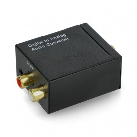 Maak avondeten Inspireren gewicht SPDIF jack audio converter with cable - Toslink AK319A Botland - Robotic  Shop