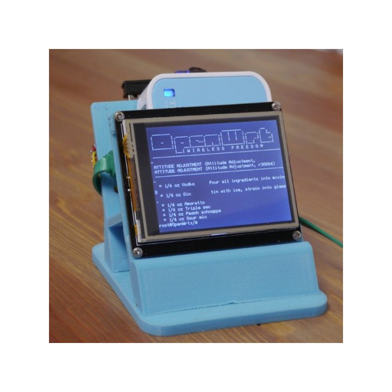 2.8'' 320x240px USB touch screen display for Raspberry Pi