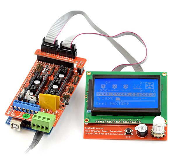 Smart controller Reprap 3D Ramps LCD12864