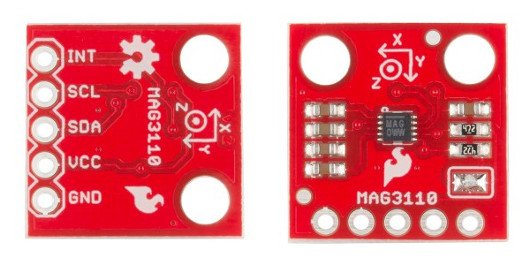 MAG3110 3-Axis Digital Magnetometer I2C Interface Development Board Module Kit 