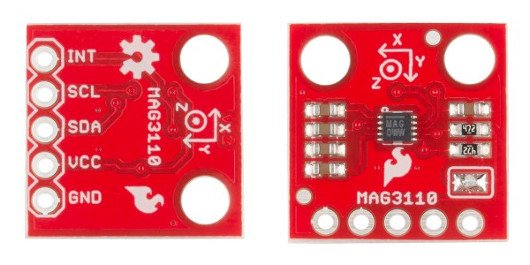 3-osiowy magnetometr