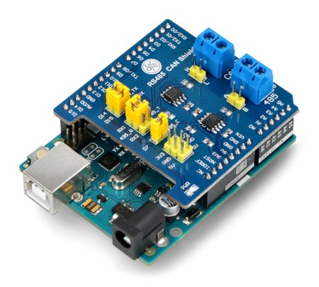 RS485 / CAN Shield dla Arduino - SparkFun