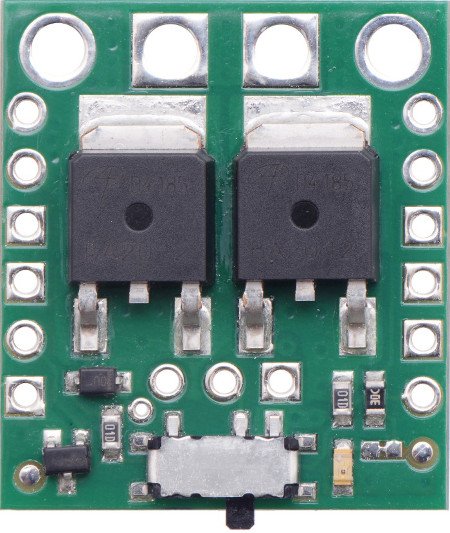 Large switch Slide MOSFET MP 4,5-40V/8A - with protection before reverse current  - Pololu 2814