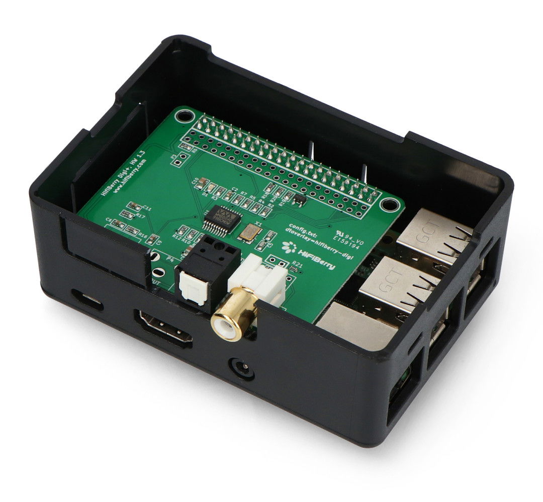 Obudowa do HiFiBerry i Raspberry Pi