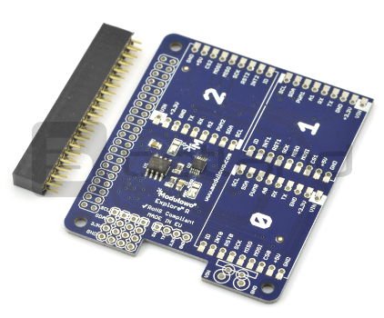 Explore R DuoNect ADC EEPROM - nakładka dla Raspberry Pi 2/B+ - MOD-79