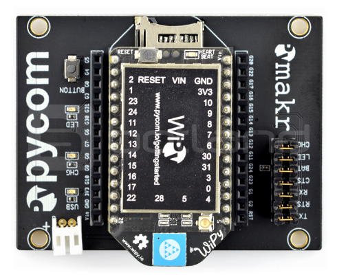 Pycom Expansion Board - podstawka dla modułu WiPy IoT