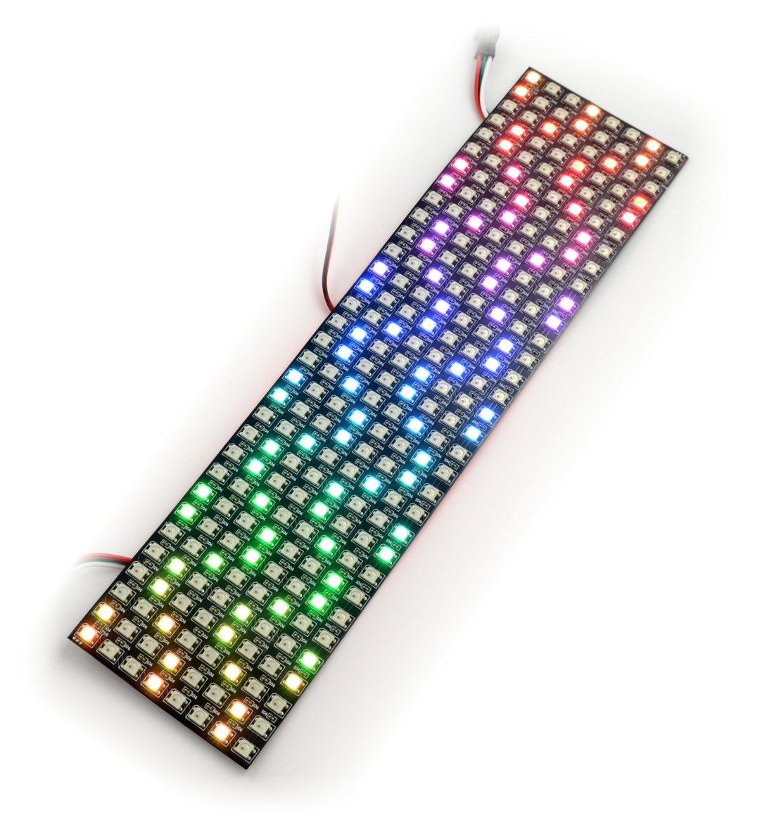 Elastyczna matryca 8x32 - 256 LED RGB - WS2812B indywidualnie adresowane