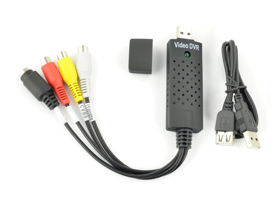 EasyCap Capture Video Converter USB 2.0 - konwerter A/C audio/wideo